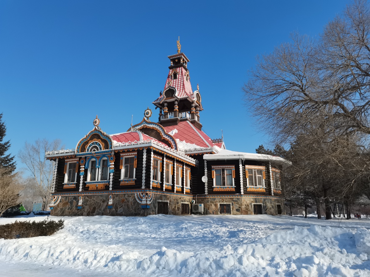 可可爱爱的中国的欧式建筑冬天味更浓1