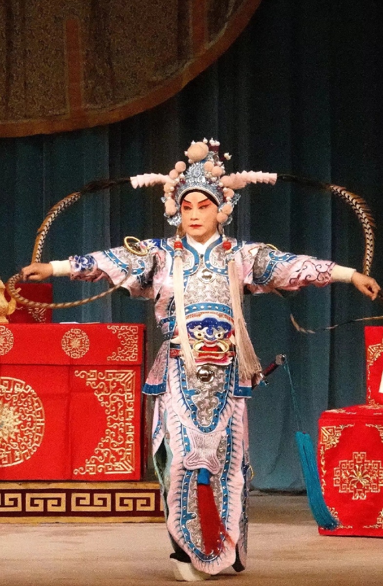 京剧吕布与貂蝉剧照二摄影沈强