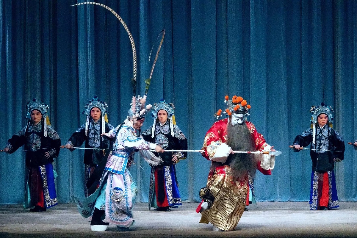 京剧吕布与貂蝉剧照大连京剧院演出摄影沈强