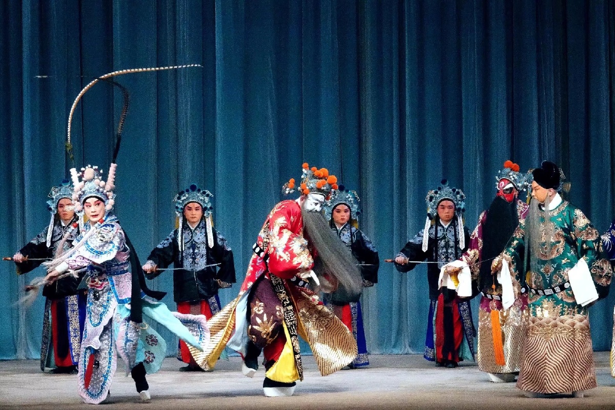 京剧吕布与貂蝉剧照大连京剧院演出摄影沈强