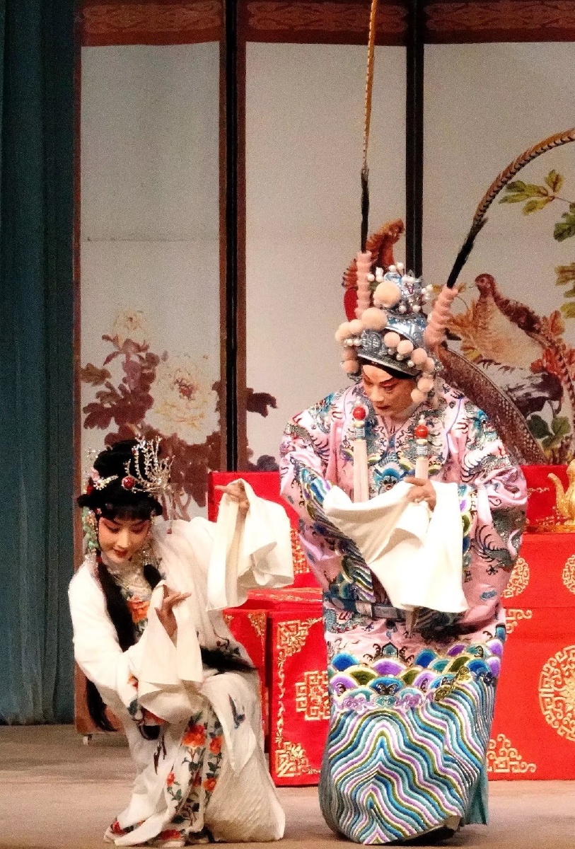 京剧吕布与貂蝉剧照五大连京剧院演出摄影沈强