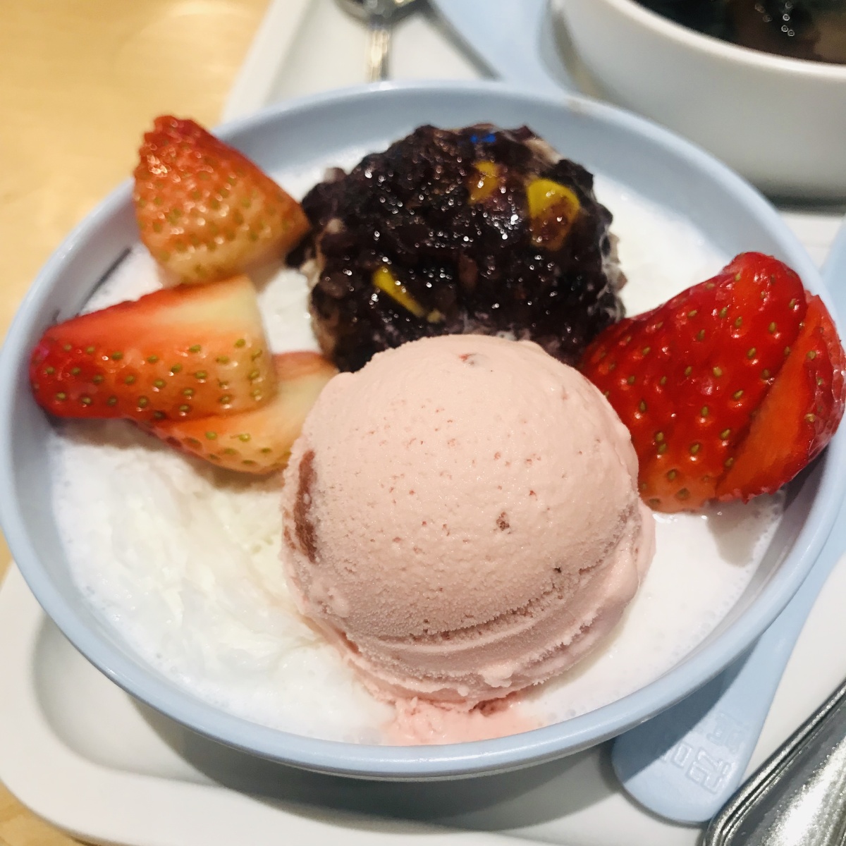 糯米小丸子冰淇淋球
