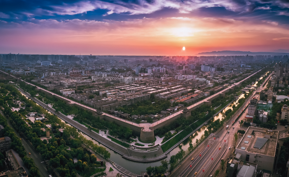 《日出长安城》(航拍版)