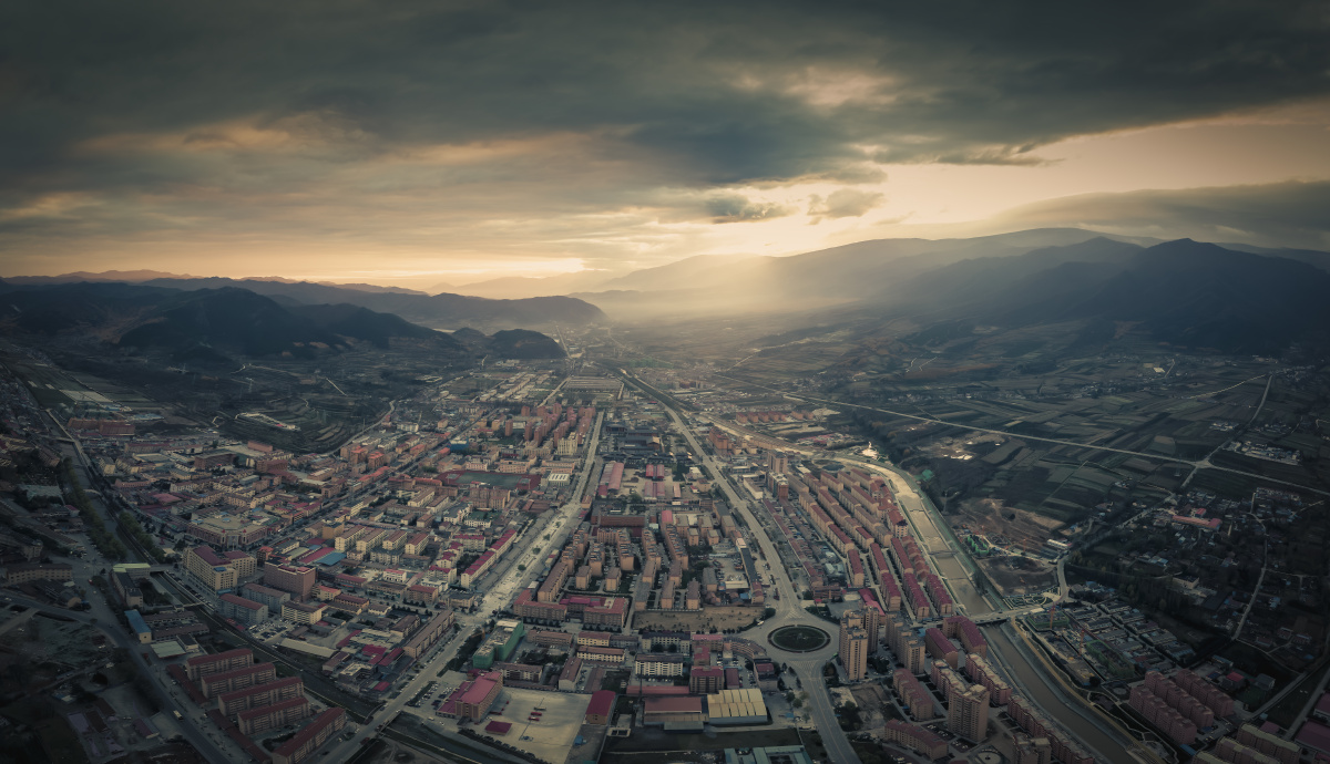 《太白县全景图》 - 秦晗子 - 图虫