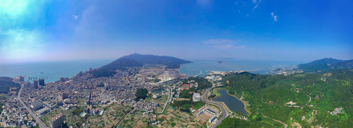 俯瞰南澳岛全貌