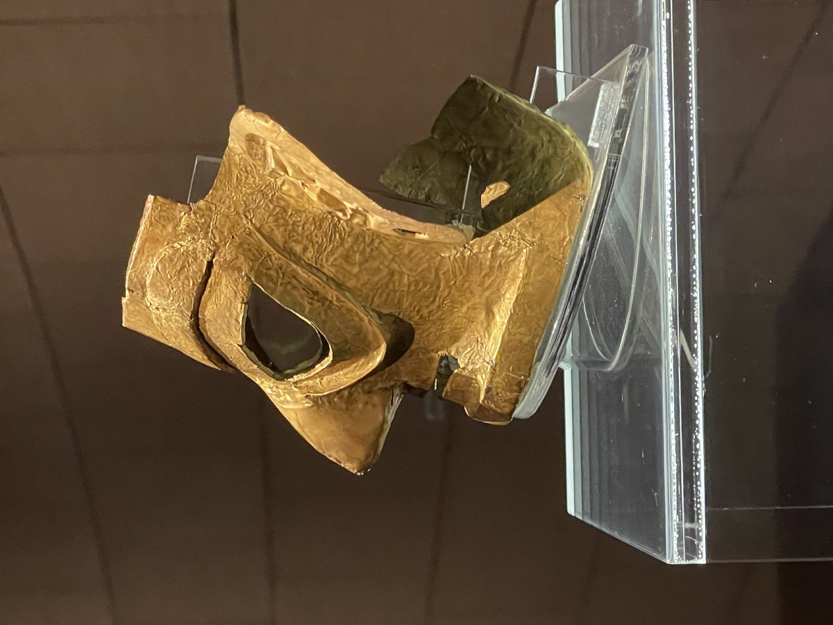 金沙遗址黄金面具