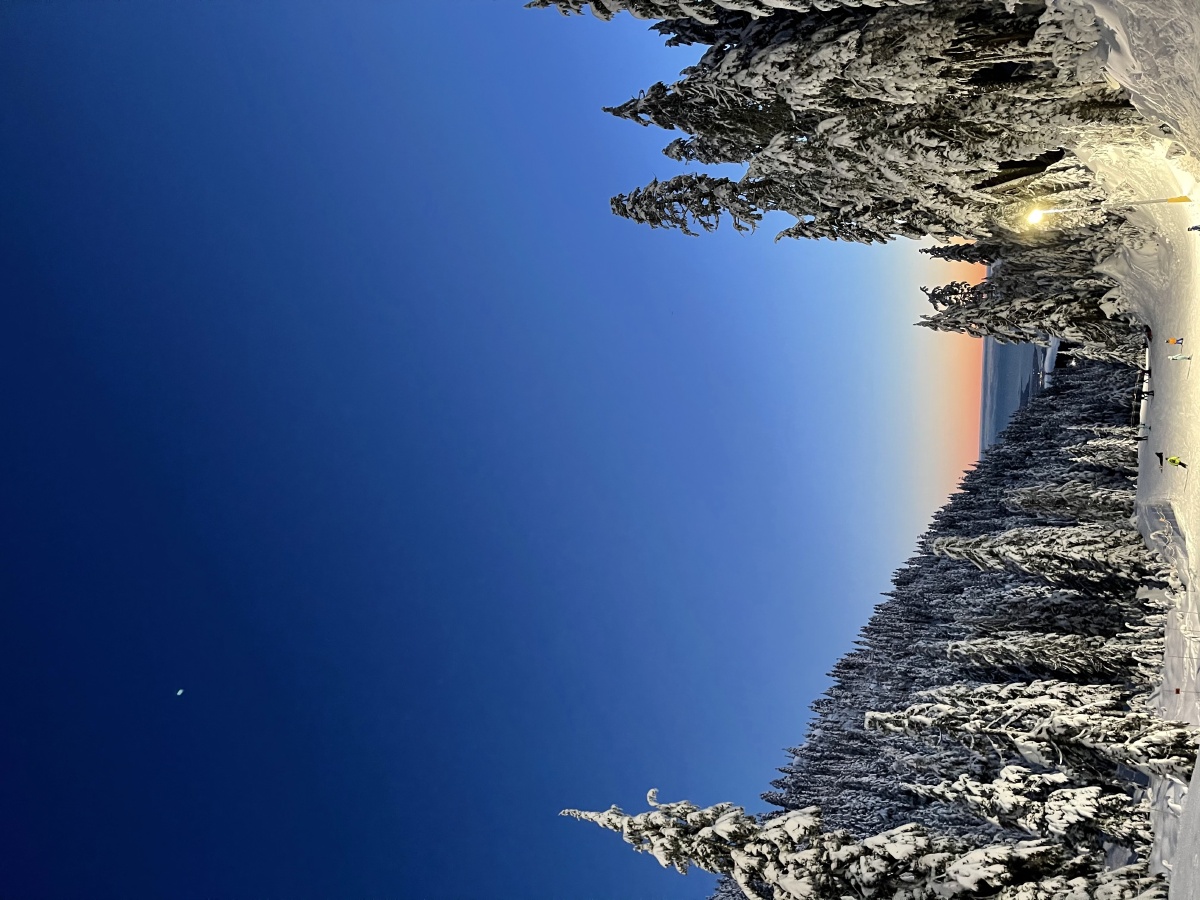 温哥华cypress mountain雪景