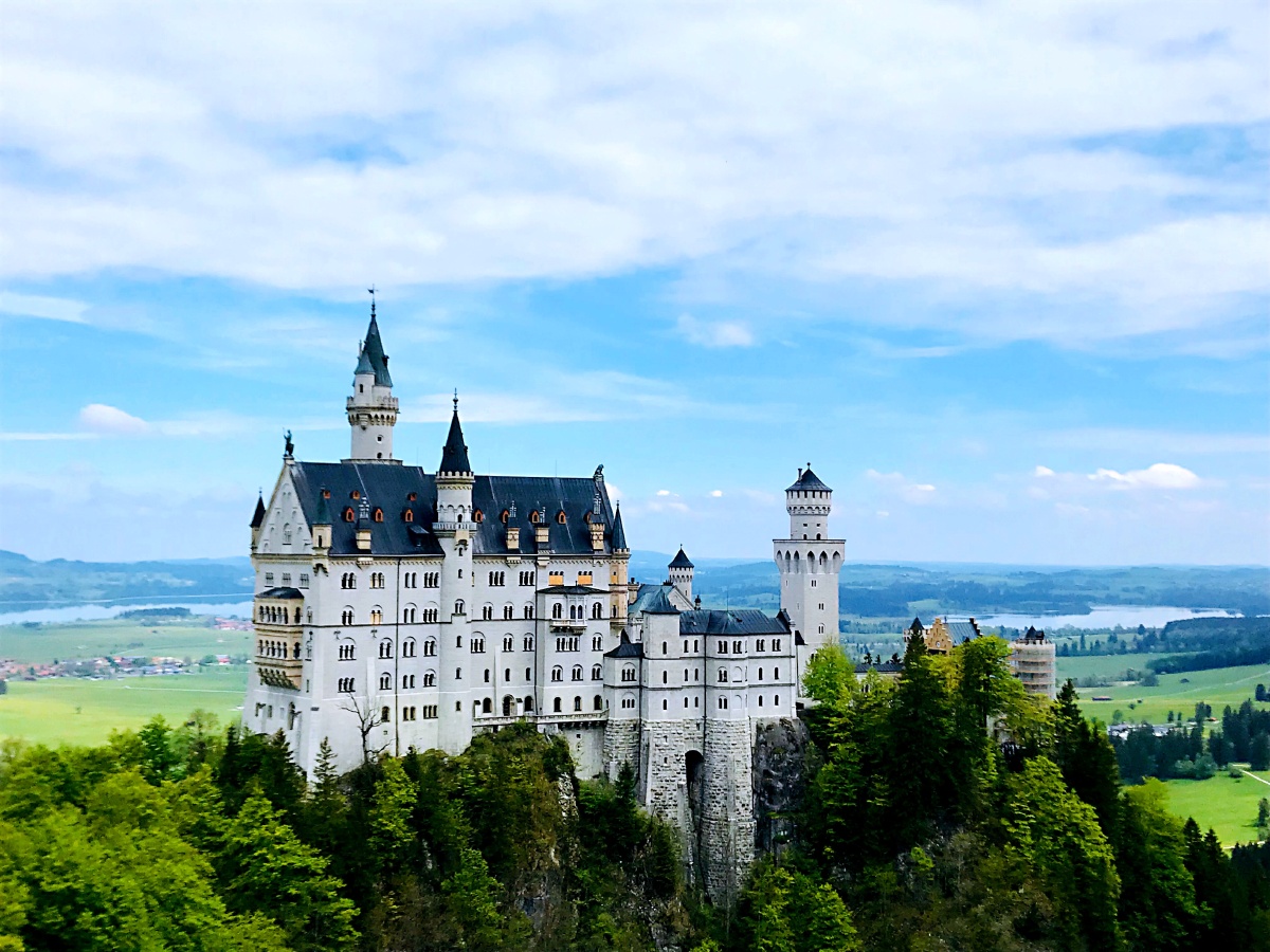 溯源迪士尼城堡实景61摄于德国菲森新天鹅堡