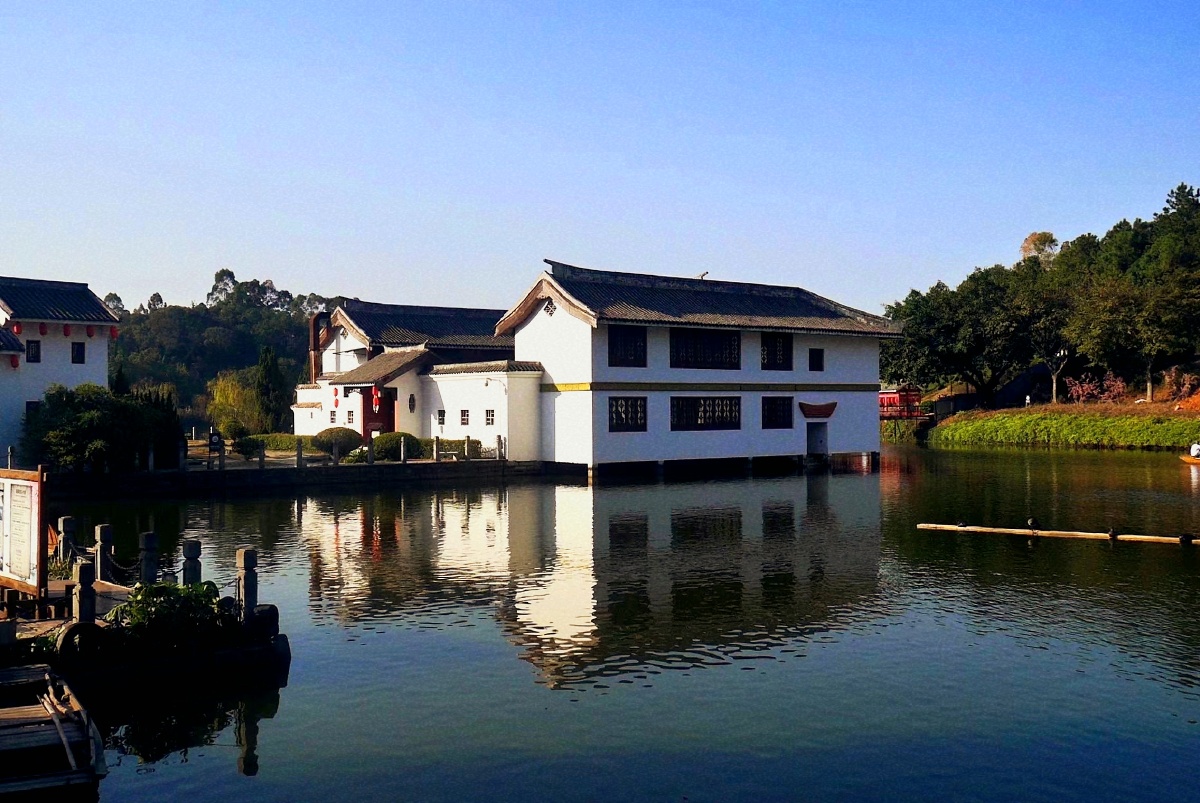 佛山南海影视城这建筑满分