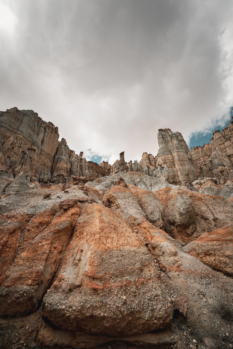 一组扎达土林霞义沟的照片