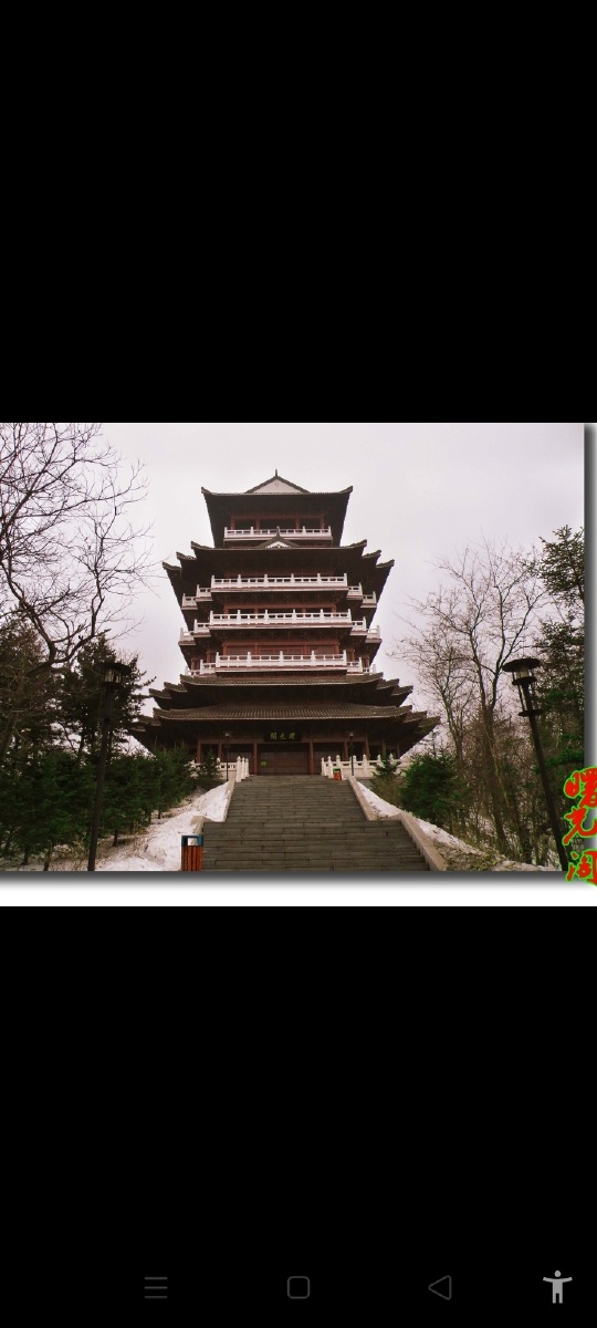 旅游景点锦江山