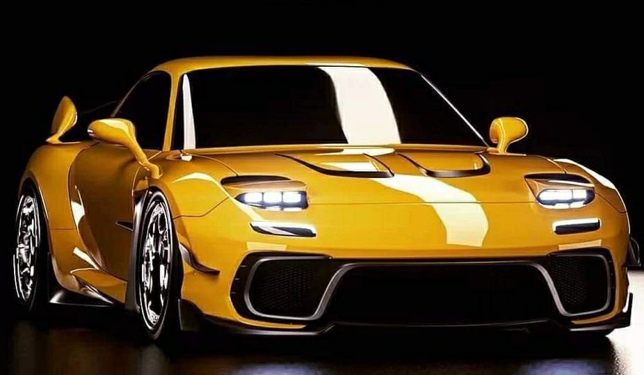 黄色跑车 - a藏梦行迹a - 图虫