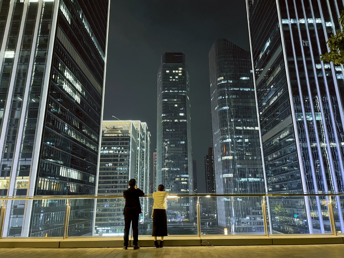 深圳万象天地城市夜景随拍