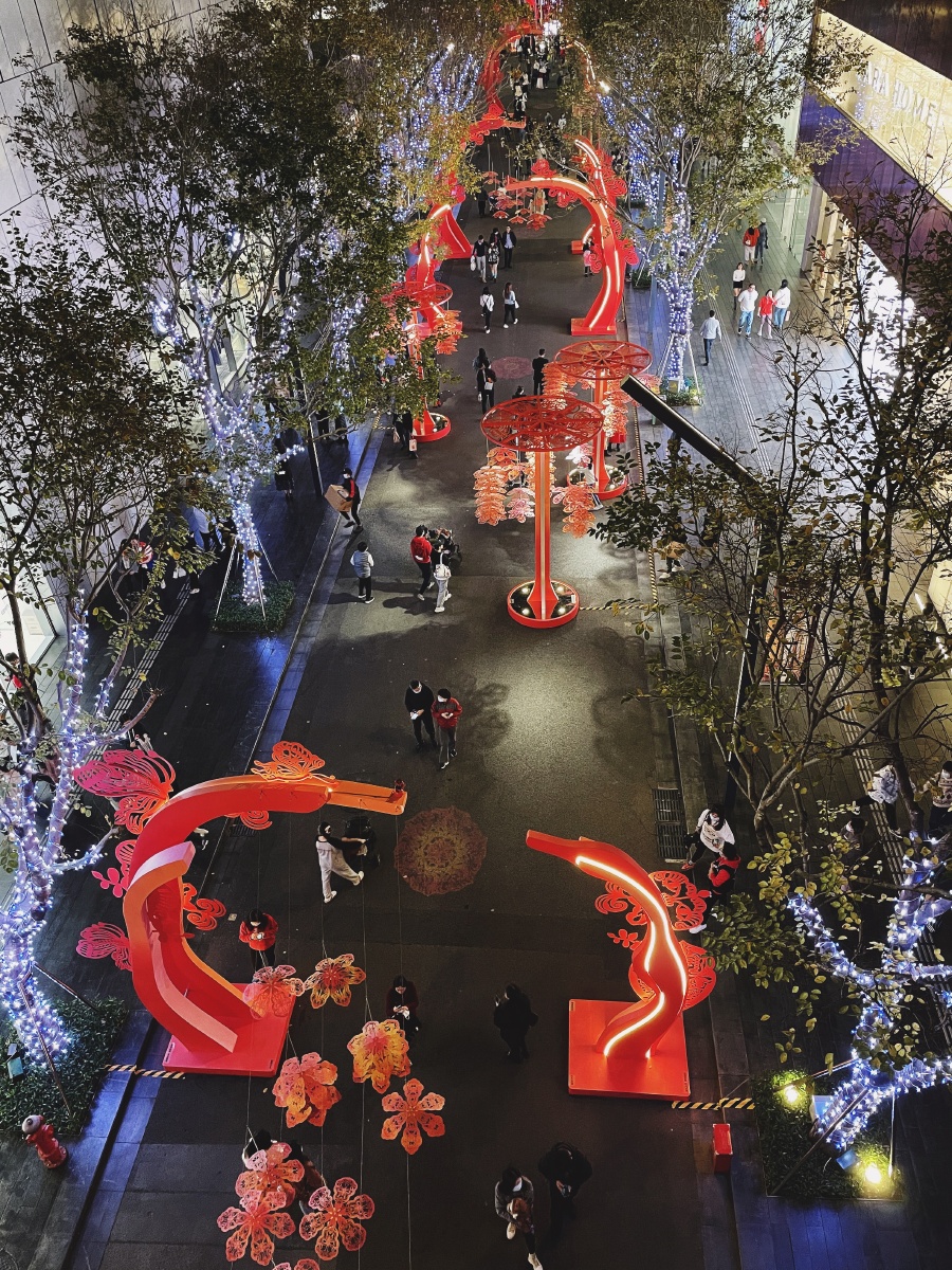 深圳万象天地城市夜景随拍