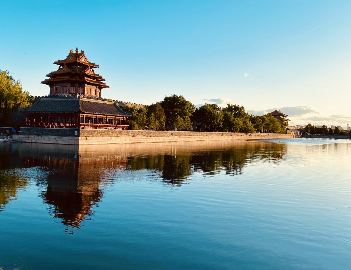 故宫角楼2020年夏摄于北京