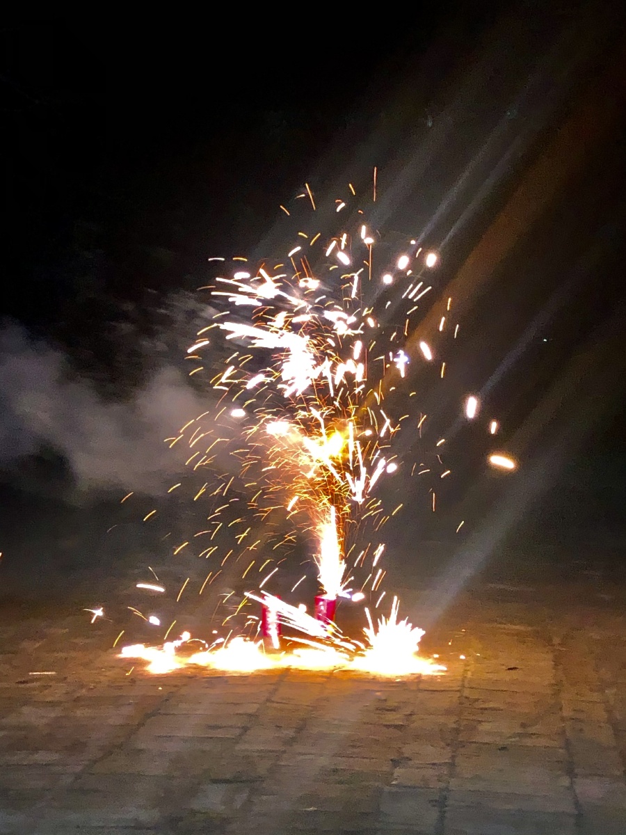 新年快乐烟花爆竹