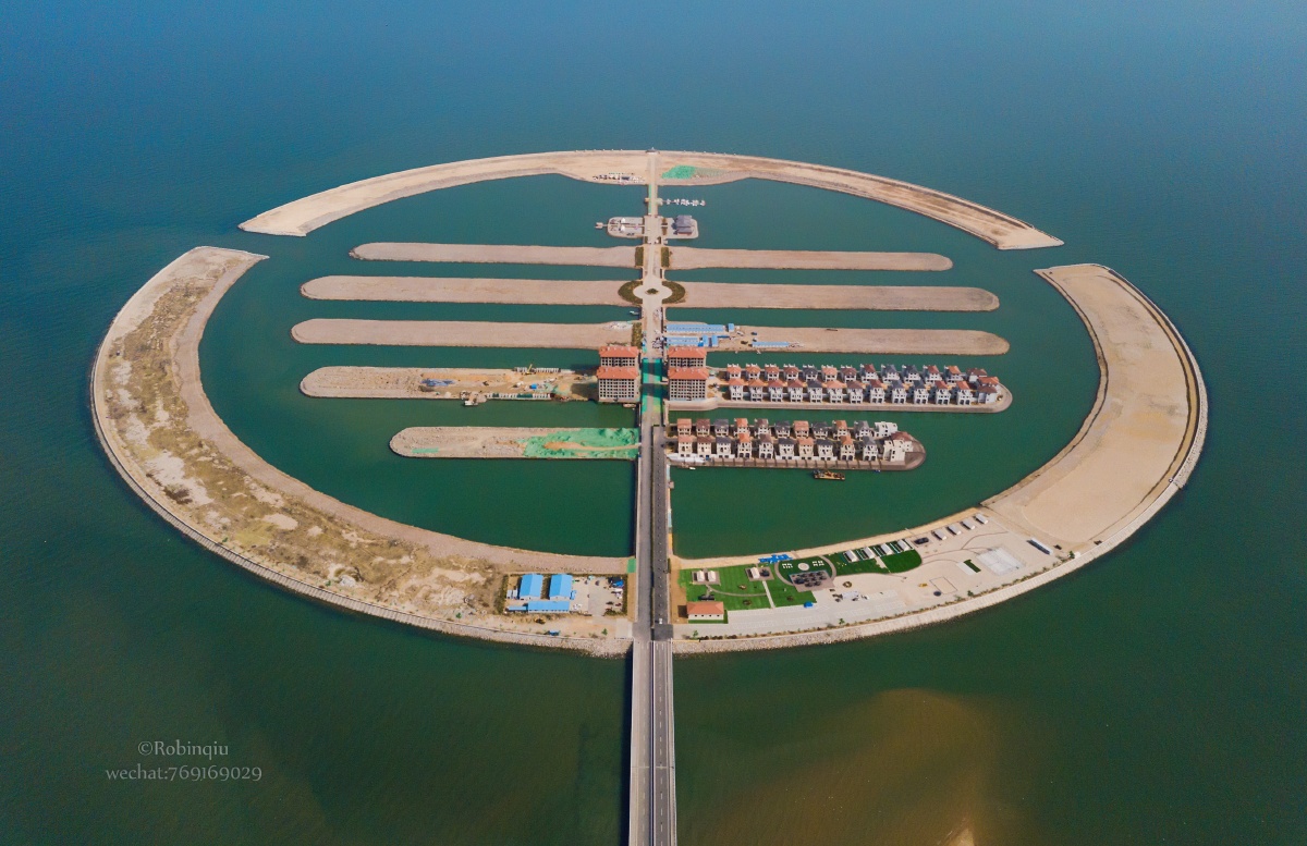 葡萄岛人工造岛秦皇岛北戴河北戴河新区