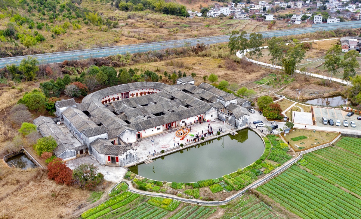 客家围龙屋的年味