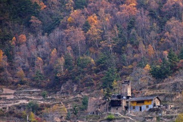 blessing：茂县－黑虎乡－小河坝村－鹰嘴河寨005