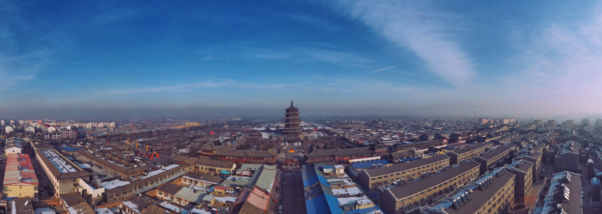 应县木塔塔乡生活