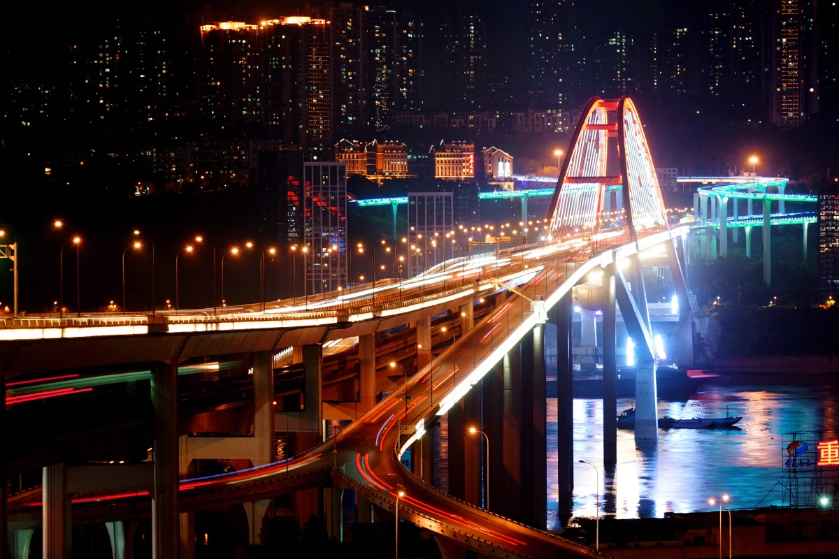 重庆菜园坝长江大桥