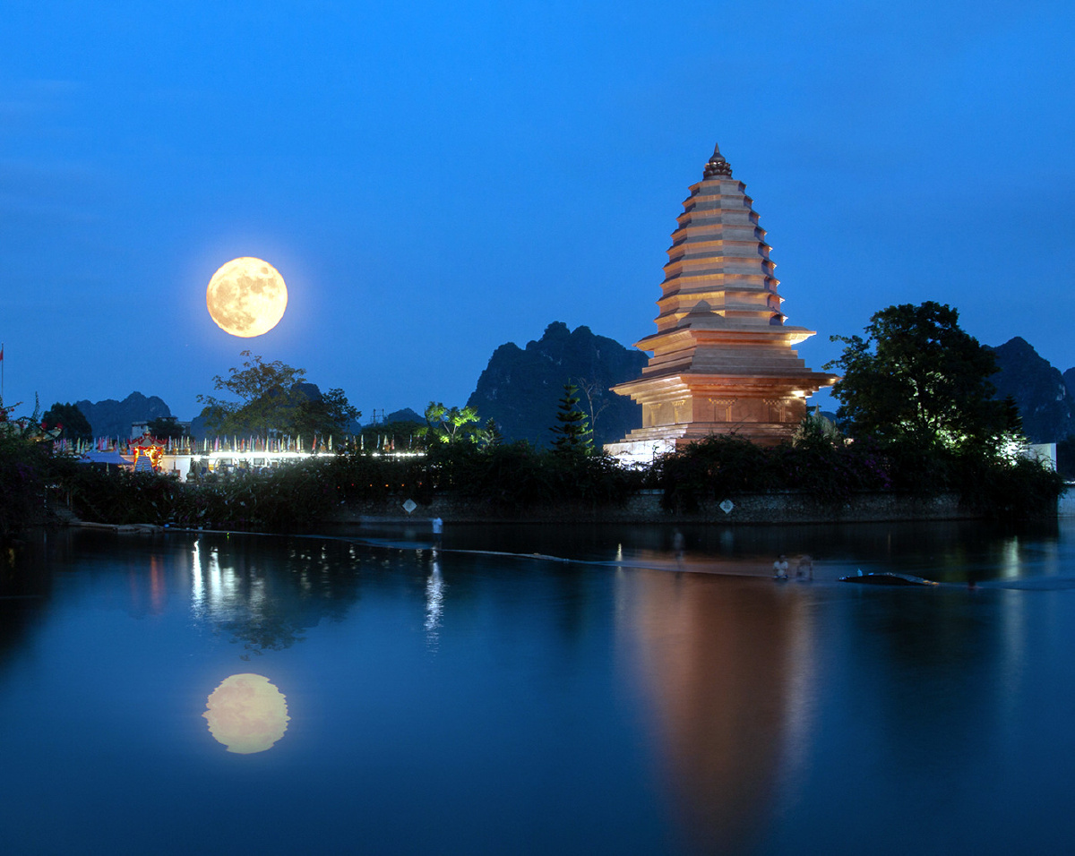 月映安福寺都安地苏