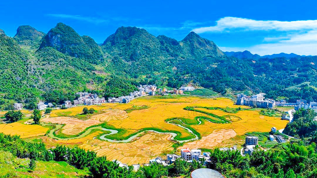 金秋命河美如画.广西巴马 - 那龙那人 - 图虫