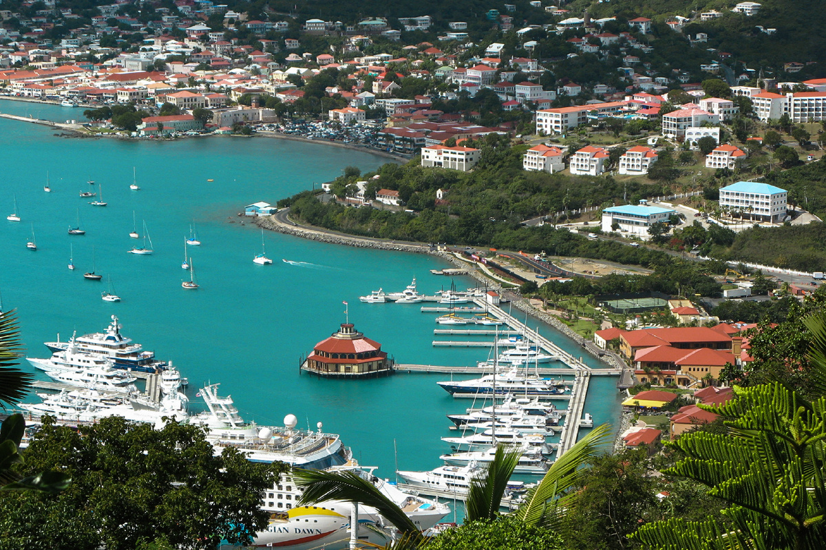 圣托马斯岛,美属维尔京群岛首府夏洛特.阿玛利亚.
