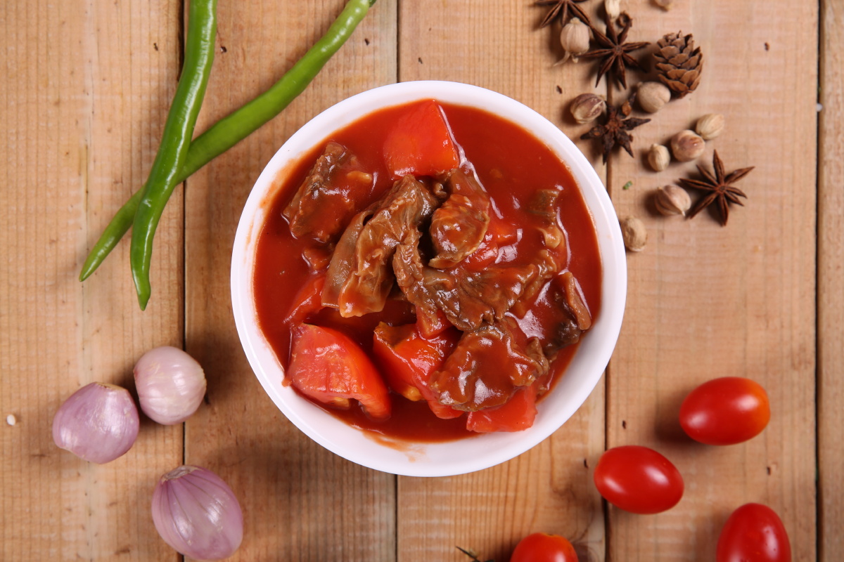 番茄烧牛腩