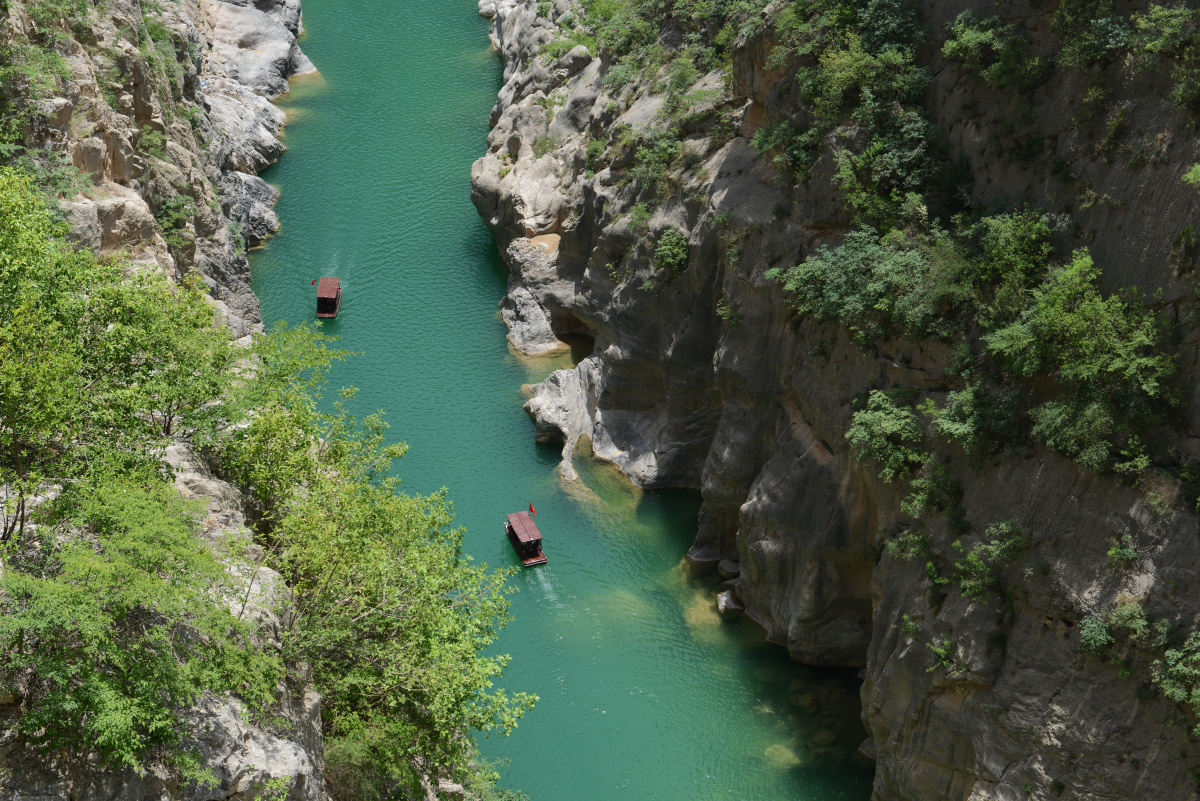 碧水舟画郑国渠