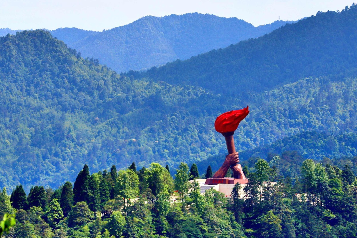 井冈山革命烈士陵园火炬