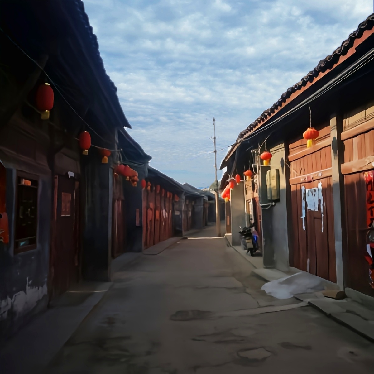 白雀园明清古街道