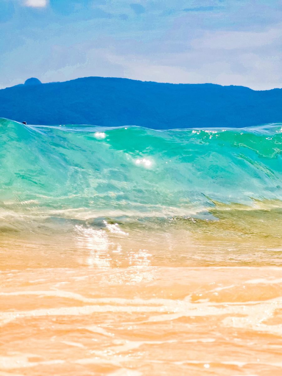 三亚亚龙湾的玻璃海