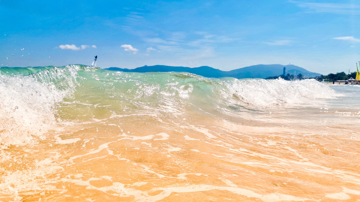 三亚亚龙湾的玻璃海