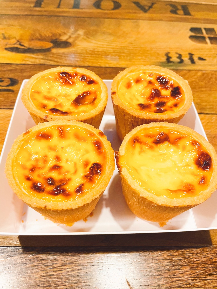 摇摇乐和杯子蛋挞味道好棒