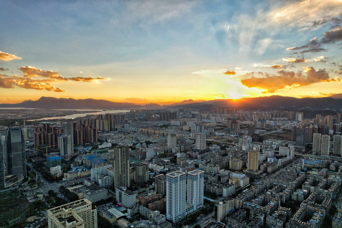 昆明市航拍照片有喜欢的吗