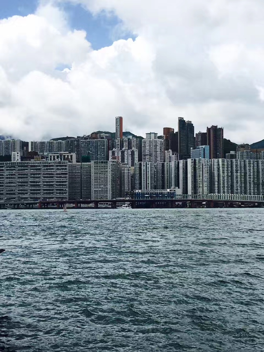 香港维多利亚海湾记忆城市