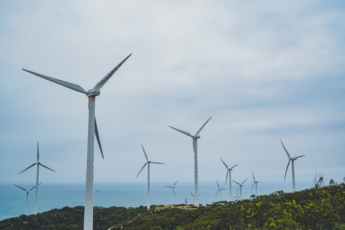 广东汕头南澳岛蛴仔澎风车山