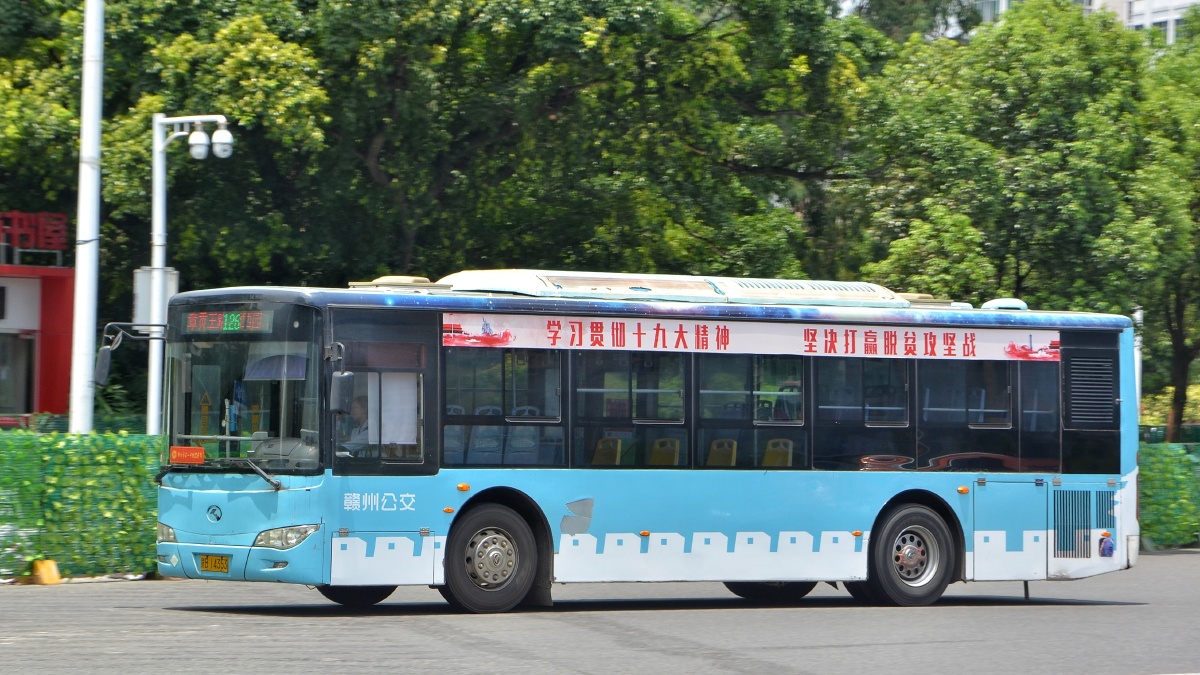赣州公交车经典涂装