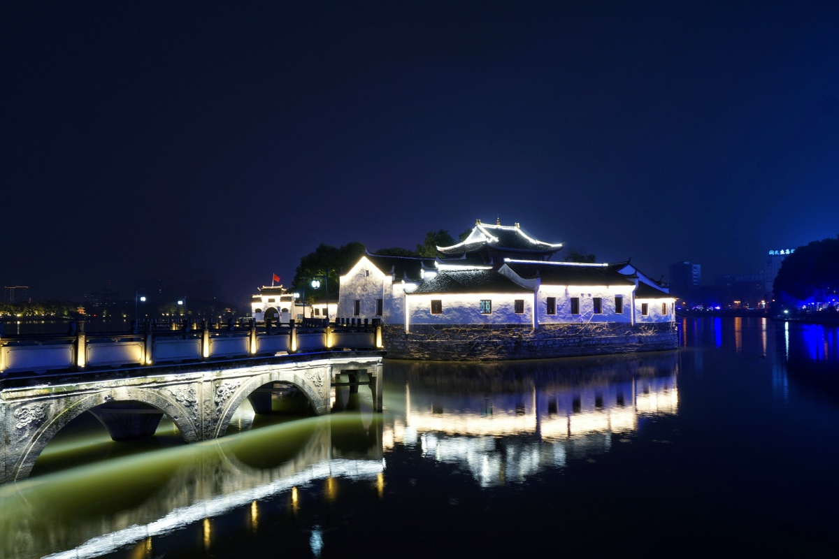 烟水阁楼九江烟水亭