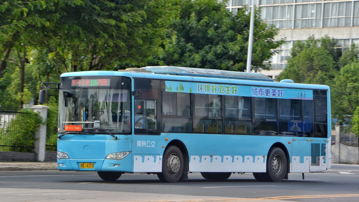 赣州公交车经典涂装