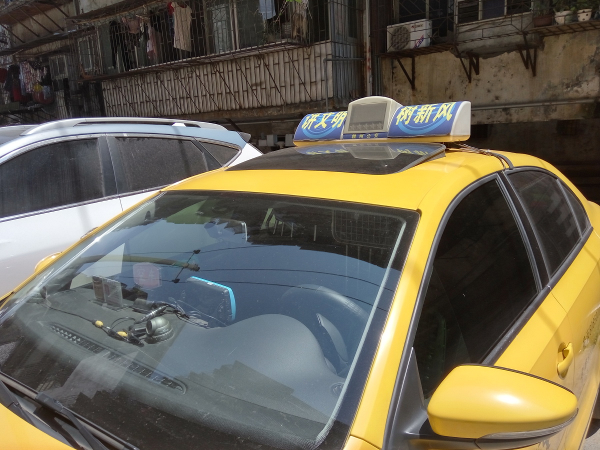 赣州大众新速腾出租车