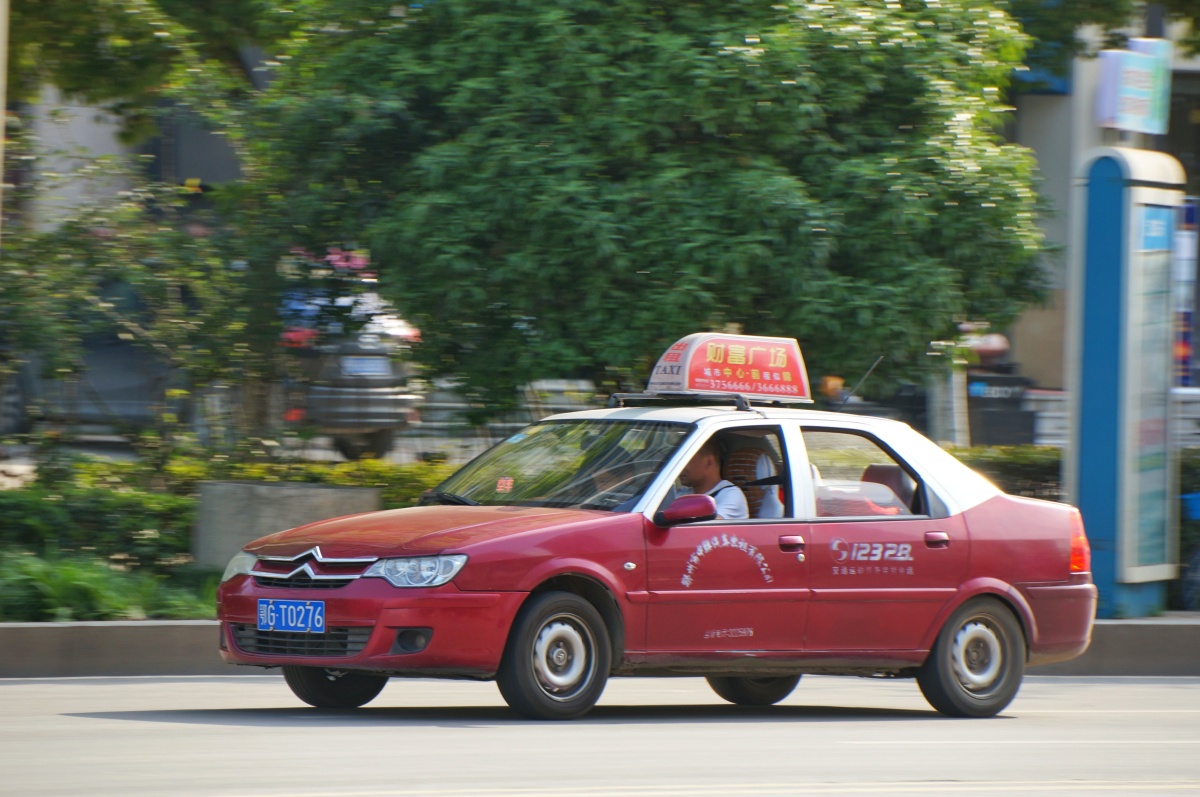 街拍黄石黄冈鄂州出租车