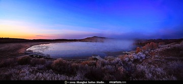桃山湖全景