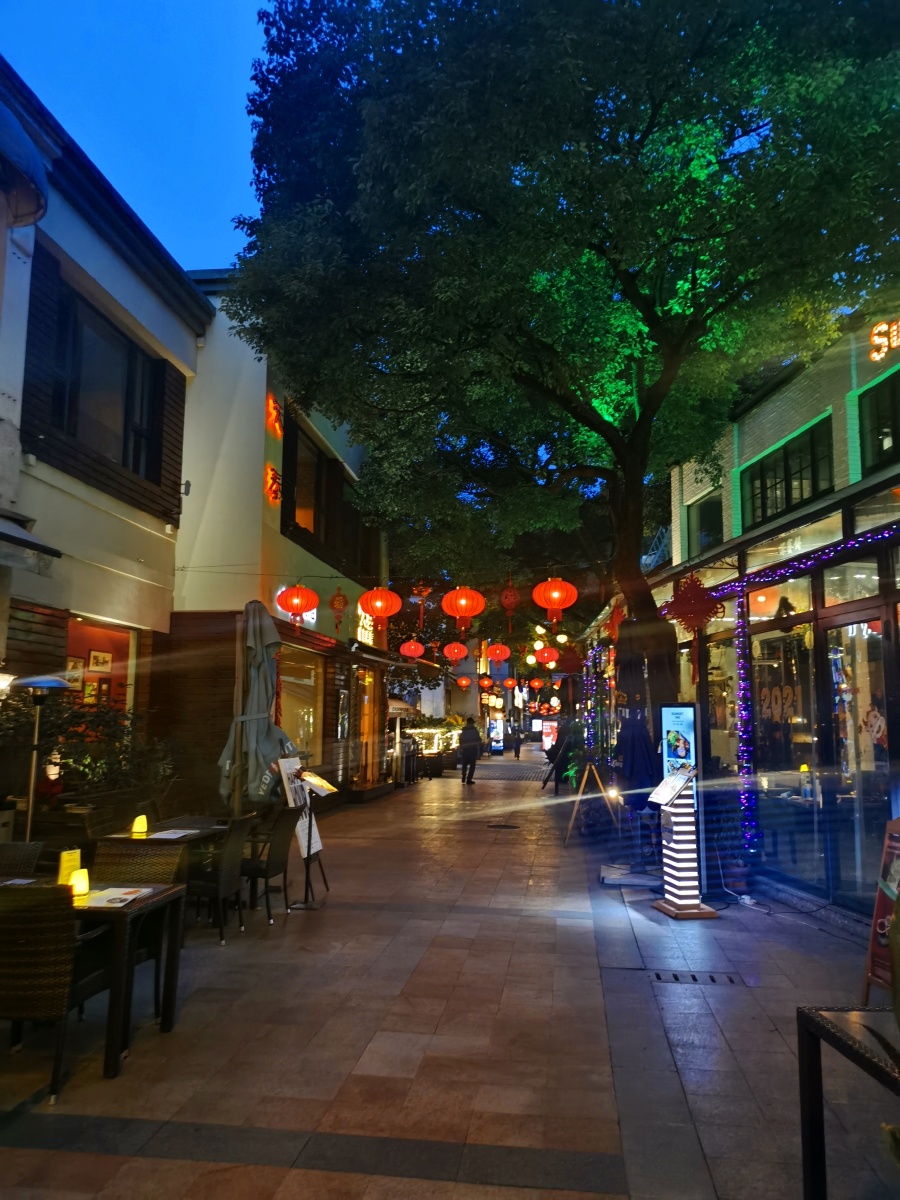 清爽的上海老外街