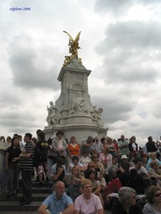 Waiting in Buckingham Pal