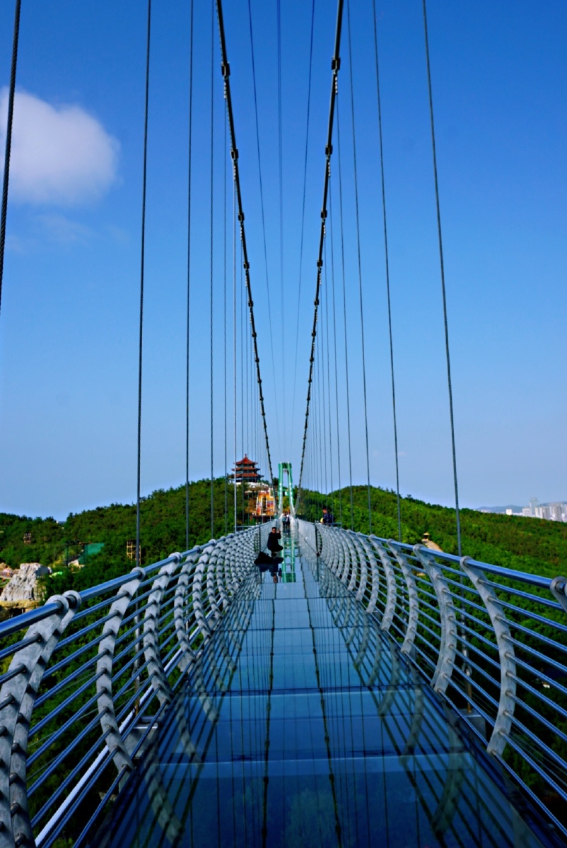 华夏城5d玻璃栈道