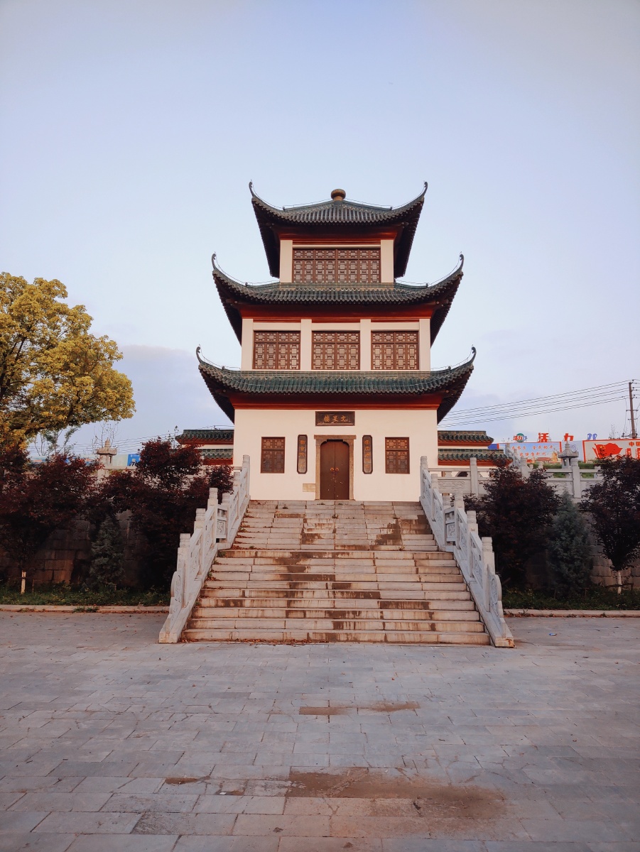 今夕文星楼湖北沙市