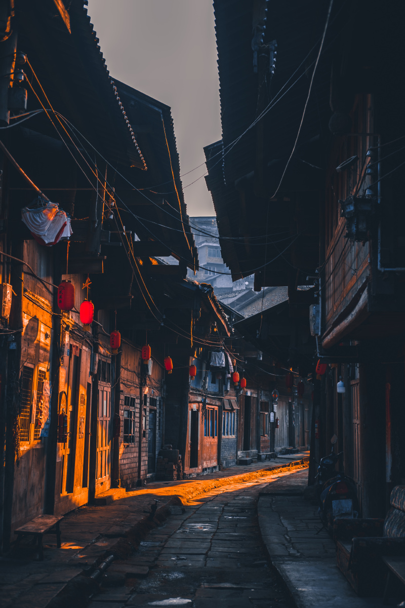 与世隔绝的高庙古镇