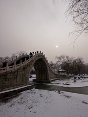 雪中颐和园